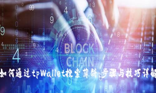 如何通过tpWallet搜索薄饼：步骤与技巧详解